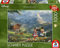 Schmidt Spiele 59938 Thomas Kinkade, Disney, Mickey & Minnie in den Alpen, 1.000 Teile Puzzle, bunt
