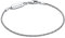 Kuzzoi Buddha Silber-Armband für Herren, Handgefertigtes Kordelarmband (2 mm) aus Echtem Massiven 925 Sterling Silber, Dezentes Gedrehtes Design mit Karabiner Länge 21 cm