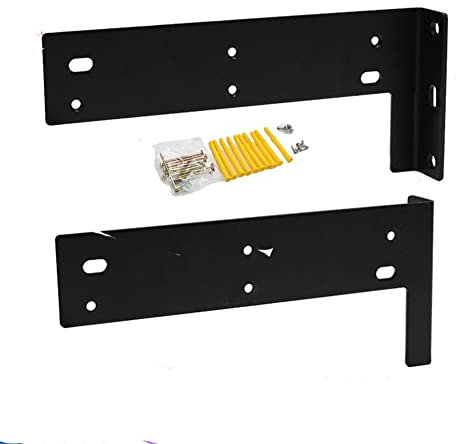 Heavy Duty Cabinet Hangers, 2PCS Hanging Cabinet Support Frame Wall Hanging Cabinet Brackets Invisible Steel Brackets Hanging TV Cabinet Bathroom Kitchen Hanging Cabinet Bracket, Load Capacity 400kg