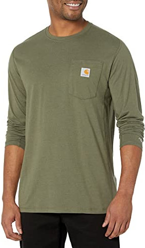 Carhartt Womens Force Flex Pocket Long Sleeve T Shirt