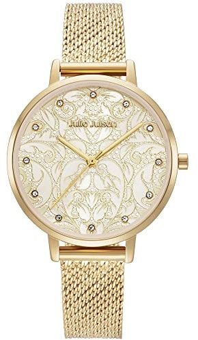 Julie Julsen JJW1418YGME Garden Uhr Damenuhr Edelstahl 3 bar Analog Gold