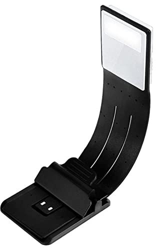 ENPAP Lampe de lecture LED flexible, portable, avec pince à livre, pour liseuses Kindle et ebook
