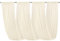 Yurosiay Tüllstoff Raumdekoration Raumbanner Hochzeits Chiffon-Vorhang Traubogen Chiffon-Stoff Hochzeits-Hintergrund für Party Geschenke Deko Basteln Fotografie-Hintergrund Champagner 150x600cm