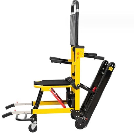 Elektrischer Raupen-Treppensteiger, Faltbarer Treppensteigstuhl, Raupendesign Erleichtert Das Auf- Und Absteigen Von Treppen, Leicht Und Langlebig, Trägt Eine Last Von 165 Kg, Für Ältere