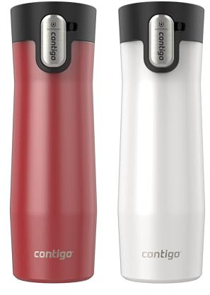 Contigo® AUTOSEAL® West Loop Vacuum-Insulated Stainless Steel Travel Mug with Easy-Clean Lid, 20 oz