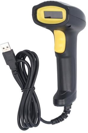 Handheld Barcode Scanner, USB - Wired 1D QR Code Scanner, USB Kabelgebundener Barcodes Imager für Mobile Zahlung PC Bildschirm Scan