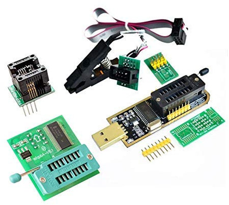Flash BIOS USB-Programmiermodul CH341A Clip 1,8 V Adapter Adapter