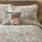 Dreams & Drapes - Housse de Couette Cerf Forêt Naturelle - Lit King Size (230x220cm) - Design Réversible - Super Doux 100% Coton - Housse de Couette Flanelle en Flanelle Naturel - Literie Woodland en