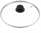 Universal Glass Pan Lid 14cm - 32cm - Frying Glass Lid with Strong Handle - Stainless Steel Pan and Cooking Pots - Compatible with All Frying Pans, Pots, and Saucepan (32 cm)