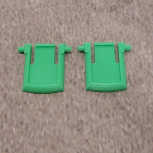 ULEIVA Ersatz Tastaturfüße 1 Paar (2 Stck) kompatibel mit Cherry DW5100 Tastatur Ersatzteil Tastaturständer Keybord Füsse (Grün)