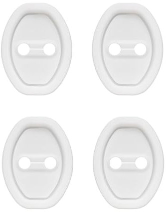 ZZRSFHTD 4 Pezzi Coperchio Serratura portiera Auto, per Fiat 500L 2012-2021 Prova Acqua Antiruggine Serratura portiera Auto Accessori,B