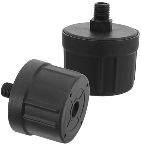 KITANDOVE 2 Stück 1/4 Zoll Luftkompressor-schalldämpferfilterelemente Ansaugfilter Ersatzteile Für Kompressor Zubehör