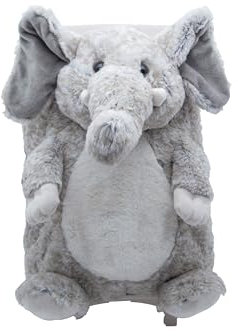 Cute Since 1999 Koffer Trolley - Rollkoffer Reisekoffer für Kinder - Trolley mit Abnehmbarer Rucksack - Handgepäck 2 Rollen (Olifant)