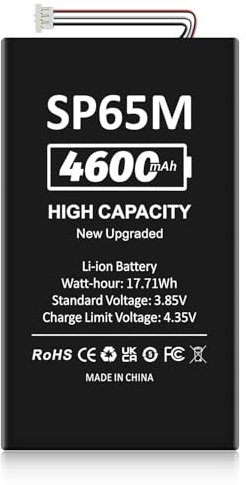 SP65M Batteria compatibile con Sony PS Vita (PCH-1000 / PCH-1004) / PS Vita (PCH-1100 / PCH-1104) Batteria di ricambio + kit di attrezzi
