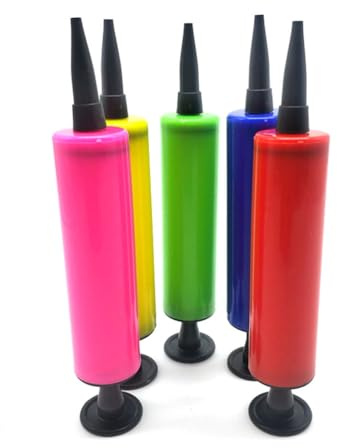 Handpumpe für Luftballons – Handpumpe für Partys, leichte Handpumpe, ideal für den Innen- und Außenbereich, Reisen, Strand, Party zu Hause