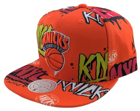 Mitchell & Ness NBA Snapback Cap Sticker Pack New York Knicks