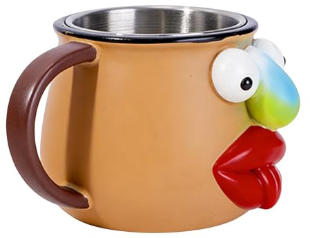 Genérico Tazas Divertidas Para Mujeres - Vajilla Y Graciosa Para Bebidas,Tazas De Café Graciosas Para Adultos | Para Sala Cocina Apartamento Camping Bebidas Cumpleaños Fiesta de Estreno