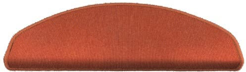 Tretford Interland, Stufenmatte Farbe 585 Orange, 65 x 23 x 3,5 cm Format halbrund