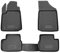 OMAC Gummimatten Fußmatten kompatibel mit Citroen C3 2002-2011 TPE Automatten Schwarz 4X