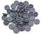 Mushrooms Self Healing Injection Ports Rubber Bottle Stoppers (100 peices) 20mm/0.7874in for 13 mm (0.5118in) diameter opening Mason Jar Lids