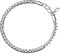 PROSTEEL Herren Armkette 22cm Ankerkette Armband Edelstahl 4mm breit massiv Erbskette Gliederkette Silber Biker Punk Rock Schmuck