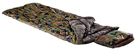 A.Blöchl AB Extra Warmer Pilot Schlafsack 2 lagig 190 x 75 cm (Woodland)