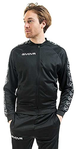 Givova Unisex Trikot-Klebeband Tricot Band Jacke, Schwarz, M, Medium