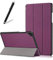 Artfeel Custodia per Samsung Galaxy Tab A7 2020 10.4 T500/T505/T507,Sottile Leggero Pelle Cover Pieghevole Supporto Regolabile Multi-Anglo Caso Slim Flip Folio Tablet Copertura,Viola