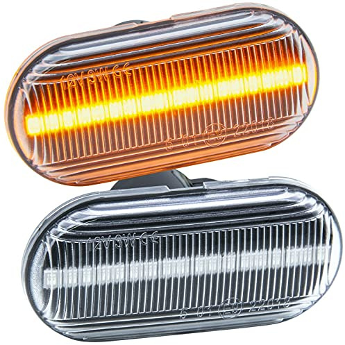 LED SEITENBLINKER passend für Renault 19 | CLIO 1 + 2 | Megane 1 | Scenic 1 | KLARGLAS