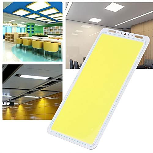 Kuuleyn Cob Panel Light, 12v 70w 7000lm Led Cob Panel Light LED Streifenform Lampe Weiche, ausgewogene Leuchte für Outdoor-Aktivitäten Camping Nacht Angeln Party(Weiß)