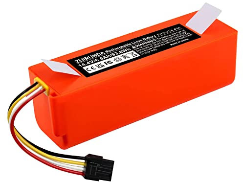 ZUIRUNDA 14,4 V 6500 mAh Li-Ion Akku Ersatz für Xiaomi Mi Roboter Xiaomi Mijia Roborock S50 S51 Roboter Staubsauger