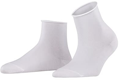 FALKE Damen Cotton Touch Socken atmungsaktive nachhaltige Baumwolle elegant fein verstärkt halbhoch flache Naht für druckfreie Fußspitze intensive Farben hochwertig 1 Paar