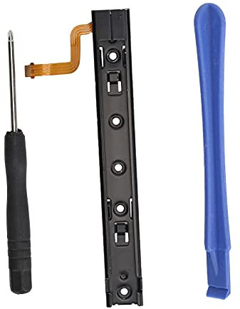 KOSDFOGE Iron Replacement Left Slide Rail Bracket with Flex Cable Compatible with Switch Console Repart Part