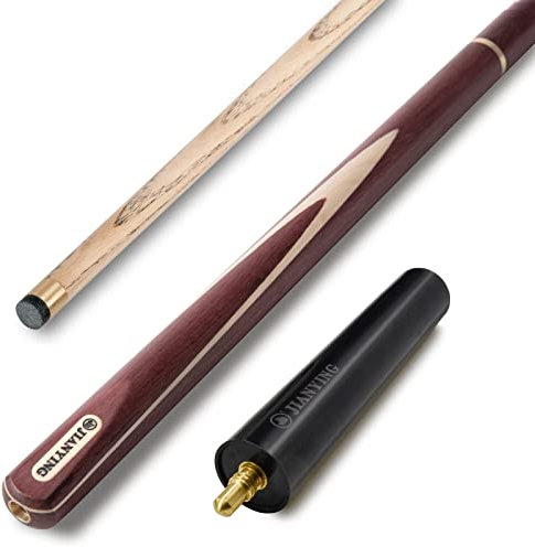 AONETIGER Billard Queue 145cm Eschenholz 3 Teilig Spitzen 10mm Mit Zubehör Verlängerung Tasche/Koffer Set Zu Wählen 57 Profi Snooker Pool Cue Sticks
