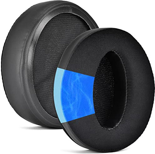Ersatz-Ohrpolster für Sennheiser HD 4.50BT 4.40BT HD 4.30 HD 4.20S HD 458BT HD 450 HD 350BT Headset ohrpolster hd 450(Cooling-Gel schwarz)