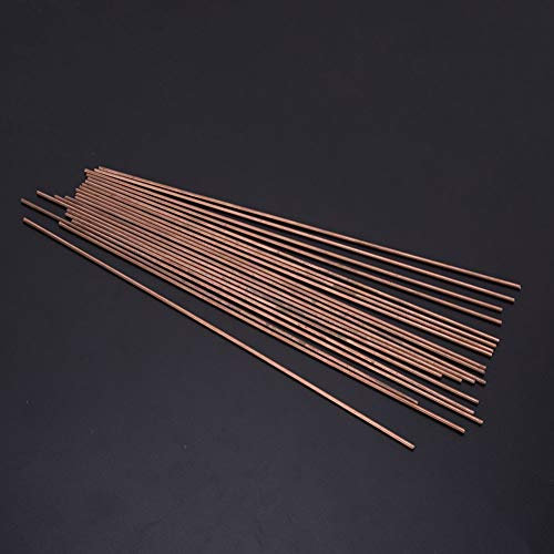 de Brasage en Cuivre de Soudage en Cuivre à Basse Température Phosphore Cuivre 20 Pièces de Soudage Ronde Phosphore Cuivre Soudeur Consommables pour