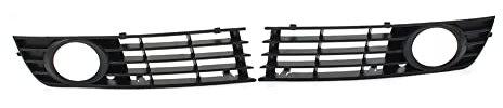 GZYF Rejilla delantera izquierda y derecha para faros antiniebla, 2 unidades, para Audi A3 S-Line S3 2013-2017