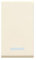 Pulsante Con Gemma Illum. Blanc AVE 45905G