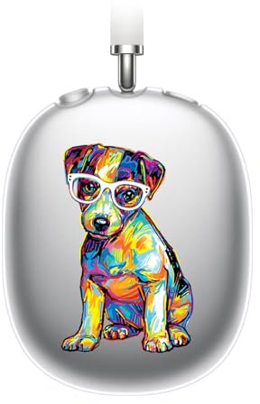 Head Case Designs Licenza Ufficiale P.D. Moreno Jack Russell Cani Custodia Cover in Morbido Gel Compatibile con Apple AirPods Max