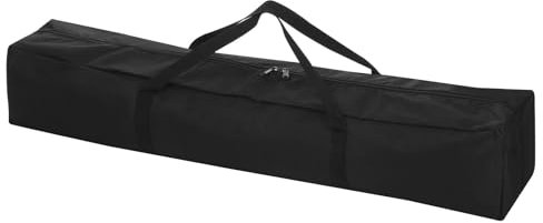 PATIKIL 29 Inch Nylon Folding Chair Replacement Carrying Storage Bag with Large Zipper Shoulder Strap for Beach, Camping Travel, Black