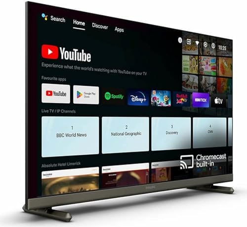 Philips 32HFL4518/12 G?stefernseher 81.3 cm (32) HD 250 cd/m? Smart-TV Schwarz 20 W (32HFL4518/12)