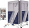 Ddasam Asciugatrice portatile, asciugatrice armadio winter,ascigatrice, secadora de ropa,asciugatrice armadio winter 2200w Armadio per Asciugatura Ad Aria Calda Silenzioso, termostatico