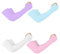 Supmovo Refrigeración UV mangas tatuaje cubierta para mujeres hombres ciclismo golf ciclismo, Blanco, Rosa, Púrpura, Azul, L