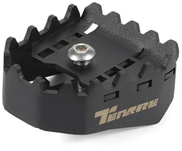 FICNNVJH Motorcycle Foot Für Tenere 700 XTZ 700/690 Rally Hinten Fuß Bremshebel Schritt Tipps Verlängerung Platte Motorrad Vergrößern Pedal Extender