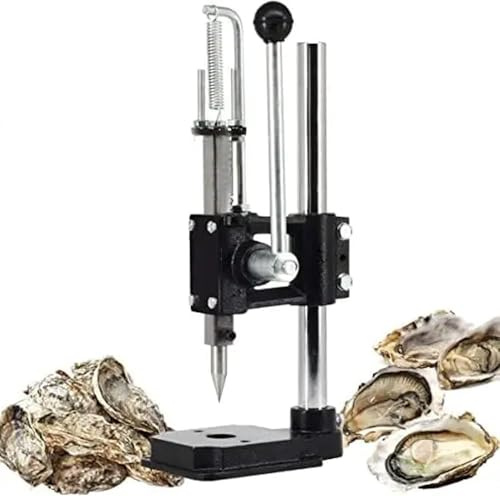 Oyster Shell Opener Machine, Oyster Shucker Tool Set, Clam Opener Oyster Sheller Oyster Shucking Tool, Machine Pressure ≤160KG, with Bottom Fixing Design, for Open Oysters Abalone Shellfish+
