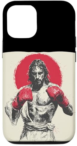 Boxing Lord Jesus Christ for Gloves and Box Ring Lovers Case for iPhone 12/12 Pro