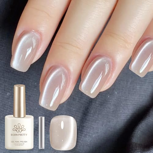 BORN PRETTY Cat Magnetic Eye U V Gel Nagellack 15ML U V Nagellack mit Magnet Soak-Off für Anfänger DIY Nail Art Maniküre Salon(Deity)
