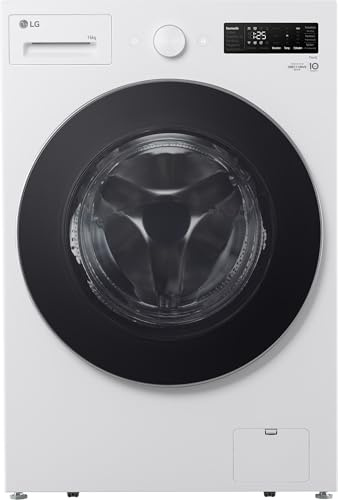 LG F0WNT162 Waschmaschine (16 kg, Energieklasse A, 1.000 U/Min.) mit AI Wash, TurboWash 360, Inverter Direct Drive, große Kapazität, Weiß