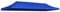 vidaXL Tetto per Tendone Feste 3x6 m Blu Copertura Tettoia Padiglione Gazebo