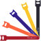 Wisdompro 50 Pack Reusable Cable Ties, Adjustable Releasable Hook and Loop Cable Straps Organiser for PC Cable Management, Organizing Cords, TV, Desk - 6 Inches